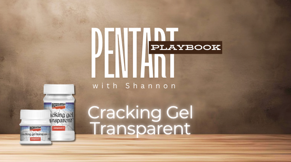 How to Use the Pentart Transparent Cracking Gel