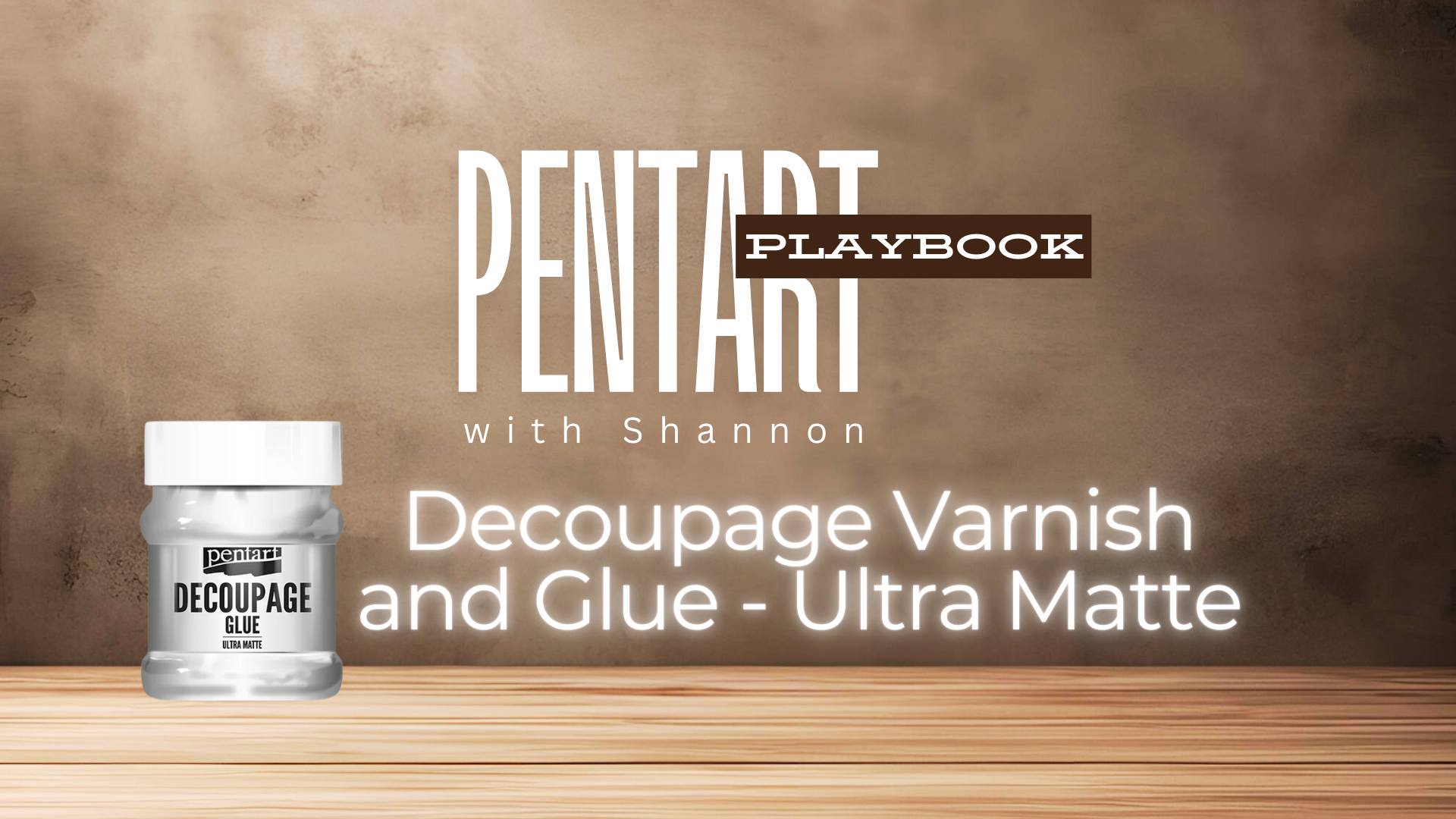Pentart Decoupage Varnish and Glue | Ultra Matte