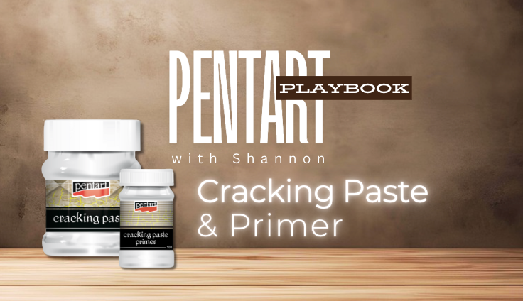 How to Use Pentart Cracking Paste