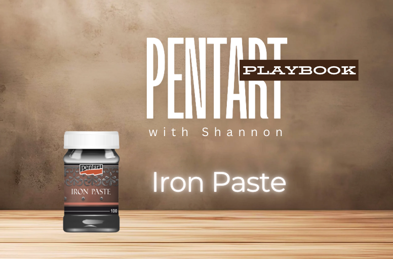 How to Use the Pentart Iron Paste