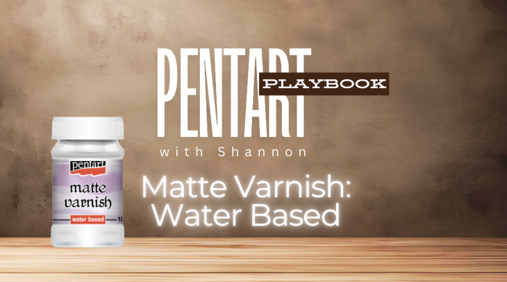 Water Based Varnish by Pentart