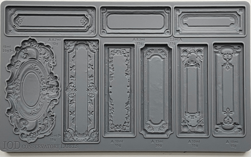 Conservatory Mould IOD Pickin' Boots Vintage