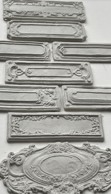 Conservatory Mould IOD Pickin' Boots Vintage