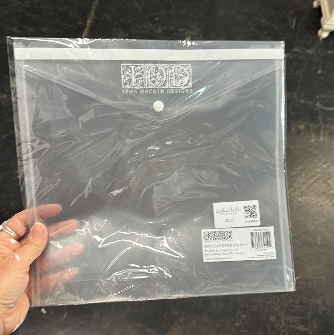 IOD Envelope For Stamps Pickin' Boots Vintage