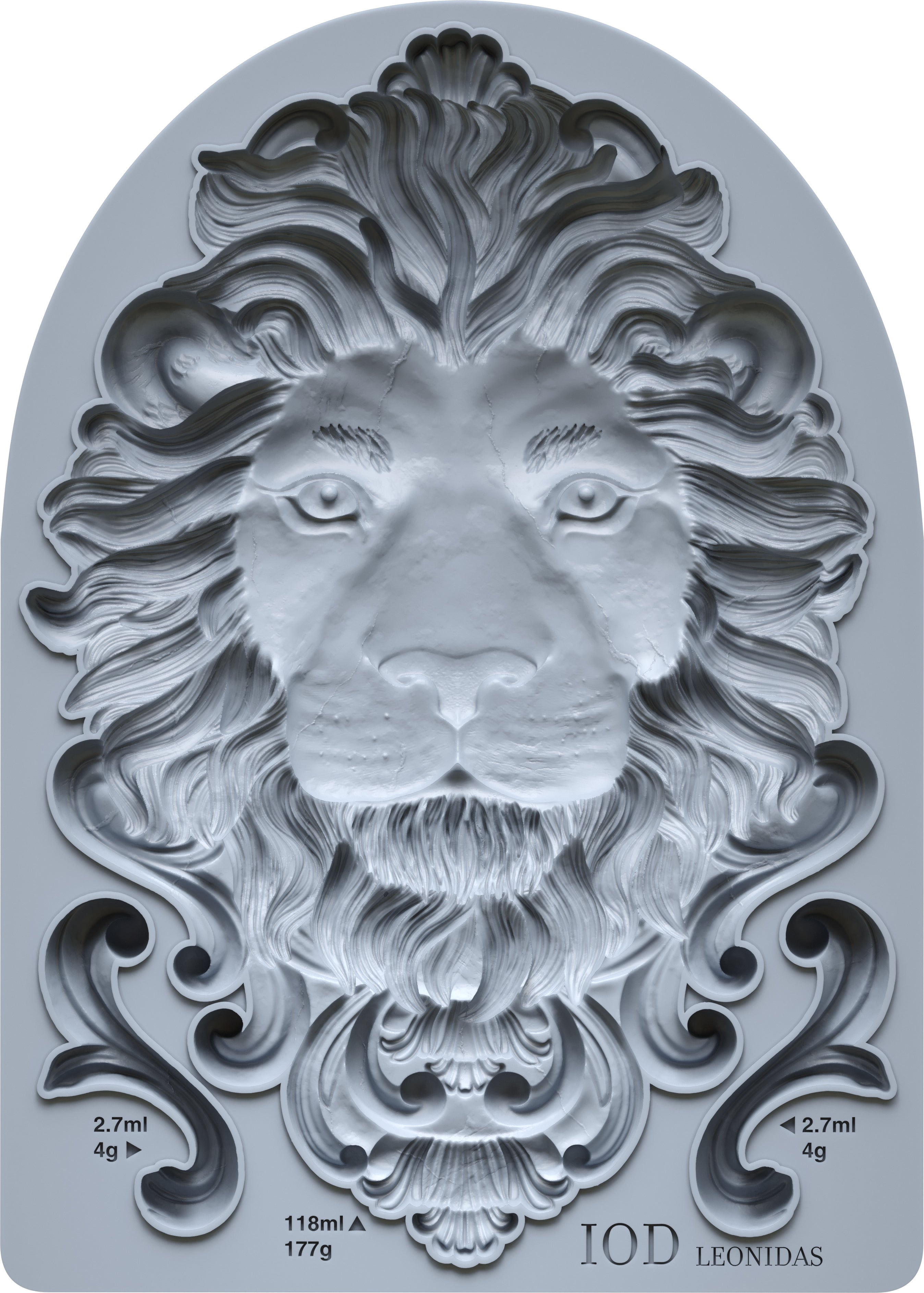 Leonidas IOD Mould - Lion Mould