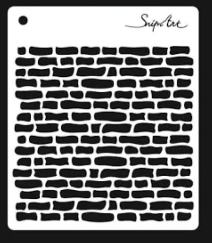 SnipArt Brick Stencil