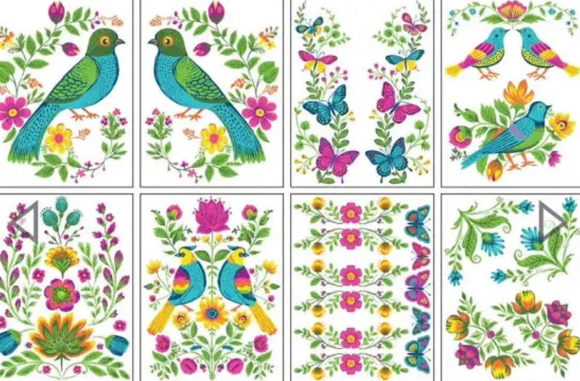 Vida Flora Paint Inlay by IOD & Debi Beard DIY Pickin' Boots Vintage