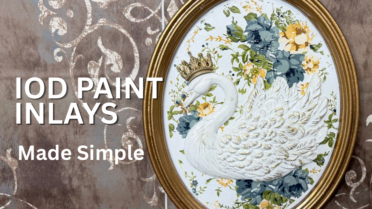Load video: how to apply and seal an IOD paint inlay the easy way