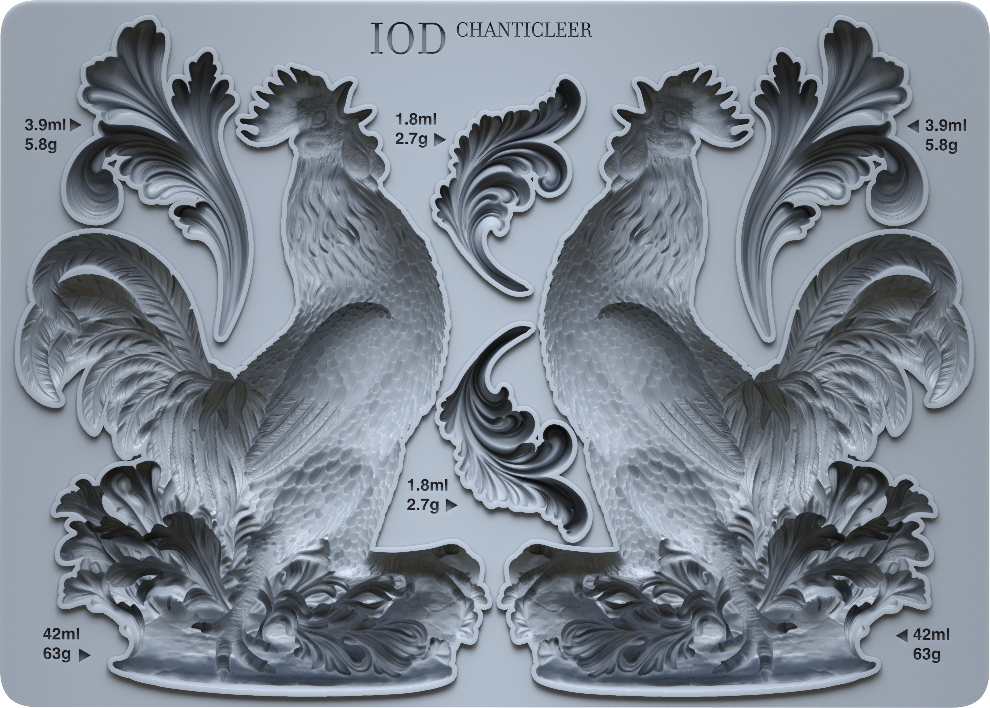 Chanticleer Mould IOD
