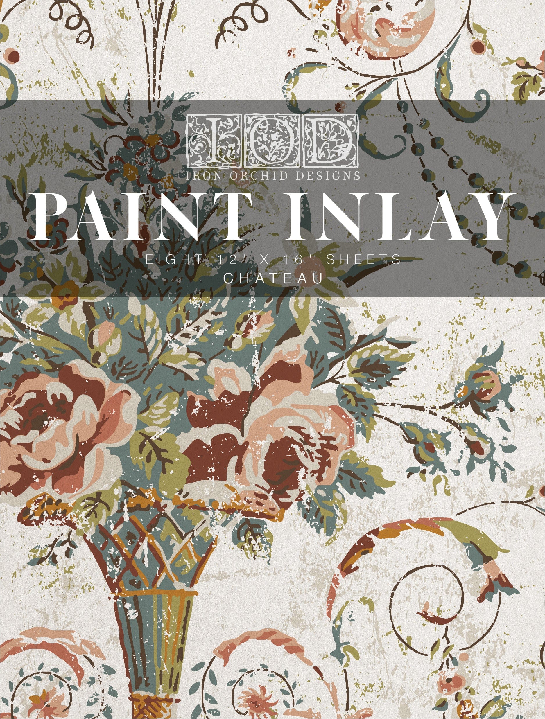 Chateau Paint Inlay by IOD Pickin' Boots Vintage