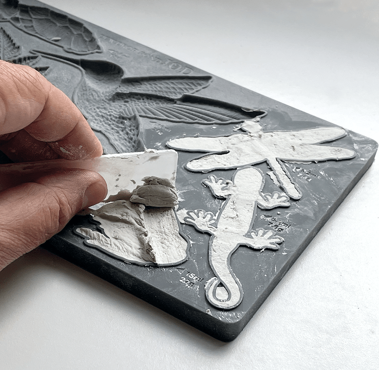 Dewdrop Mould IOD Pickin' Boots Vintage