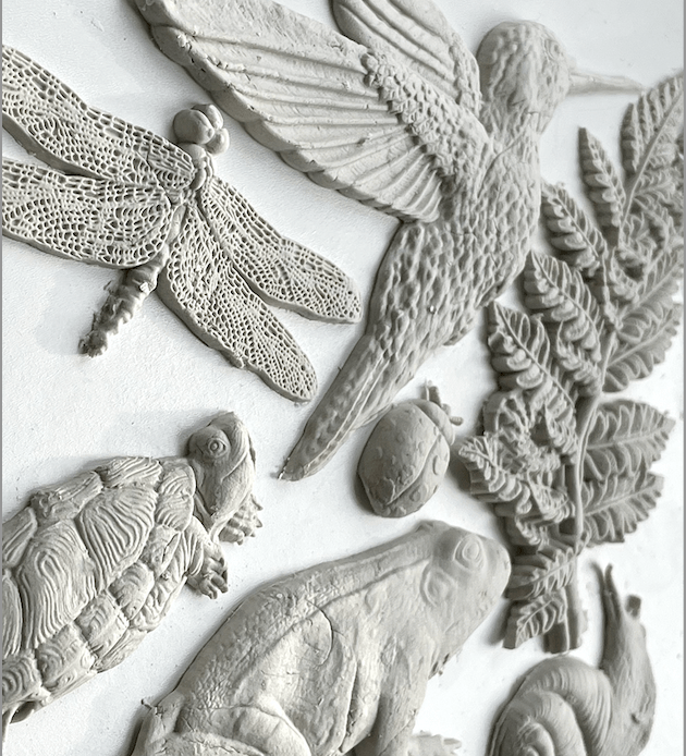 Dewdrop Mould IOD Pickin' Boots Vintage