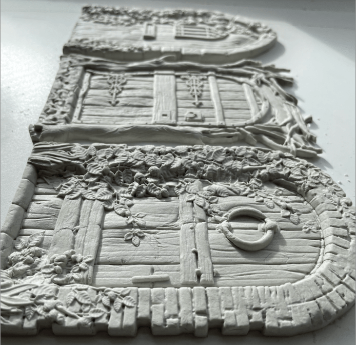 Hidden Hollow Mould by IOD Pickin' Boots Vintage