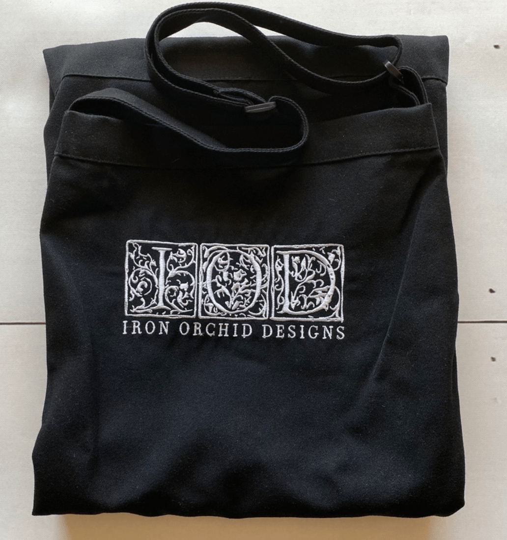 IOD Black Apron Pickin' Boots Vintage