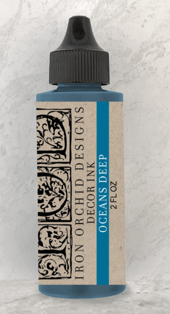 IOD Ink Oceans Deep Pickin' Boots Vintage