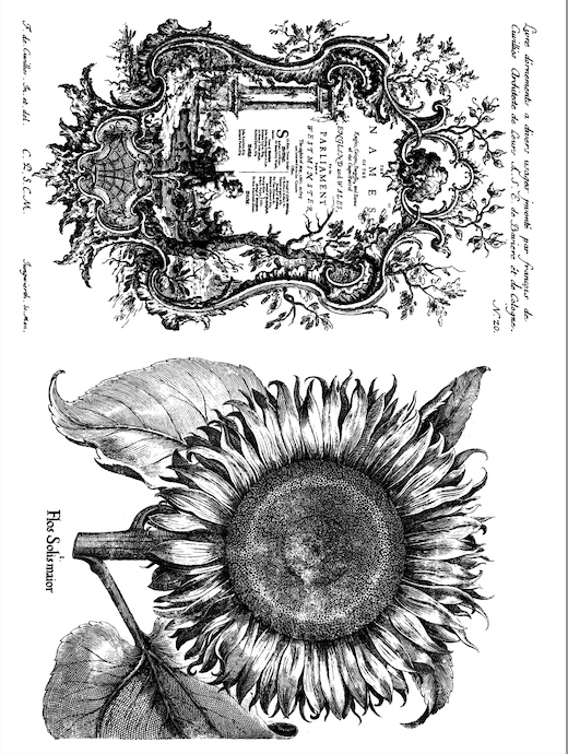 Melange Paint Inlay by IOD New 2023 Spring Release Pickin' Boots Vintage