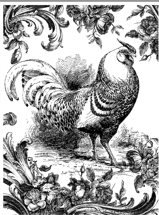 Melange Paint Inlay by IOD New 2023 Spring Release Pickin' Boots Vintage