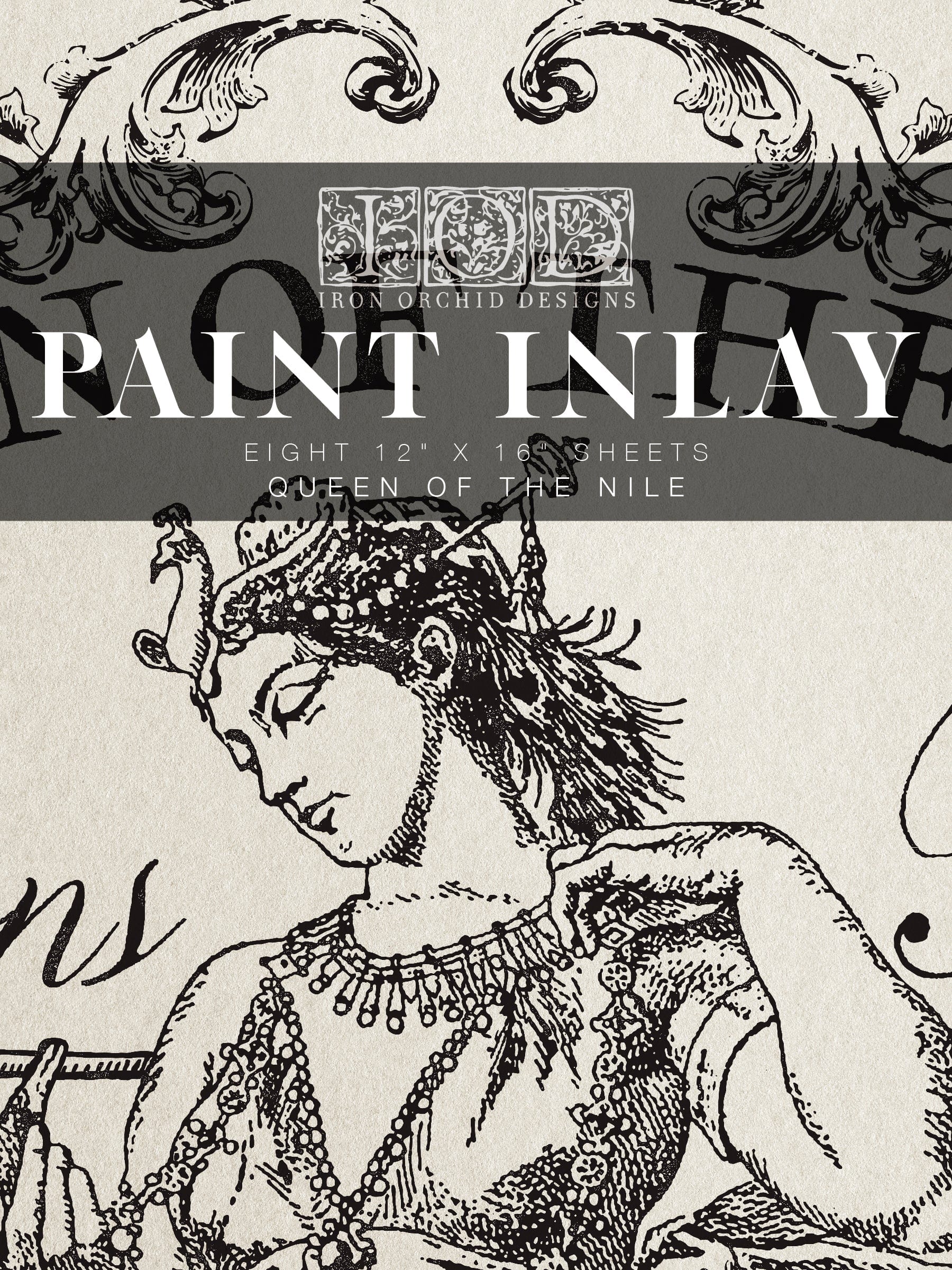 Queen of the Nile Paint Inlays by IOD Pickin' Boots Vintage