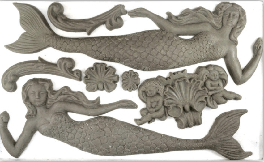 Sea Sister Mould IOD Pickin' Boots Vintage