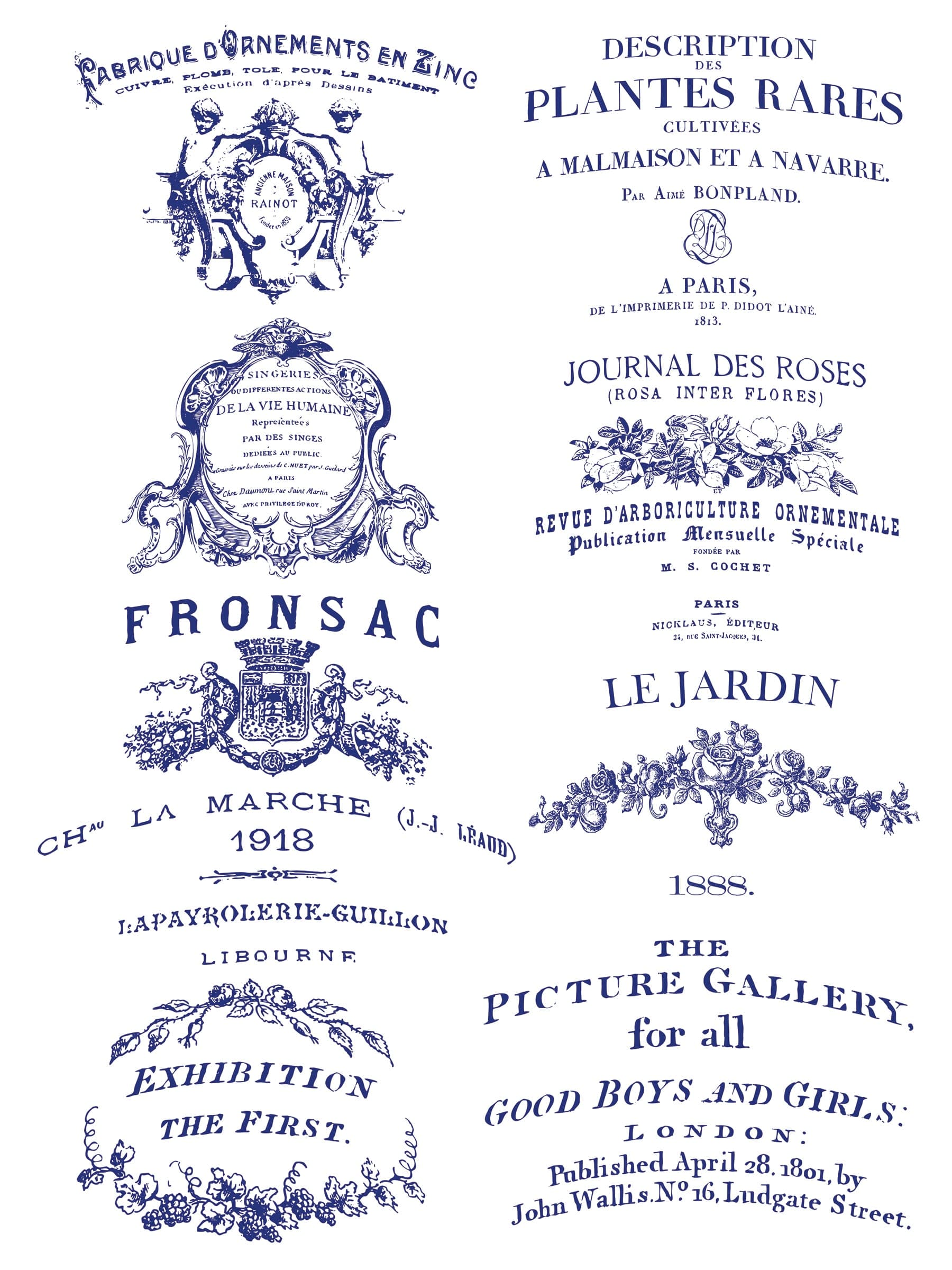 Traditional Pots Transfer by IOD - NEW Pickin' Boots Vintage