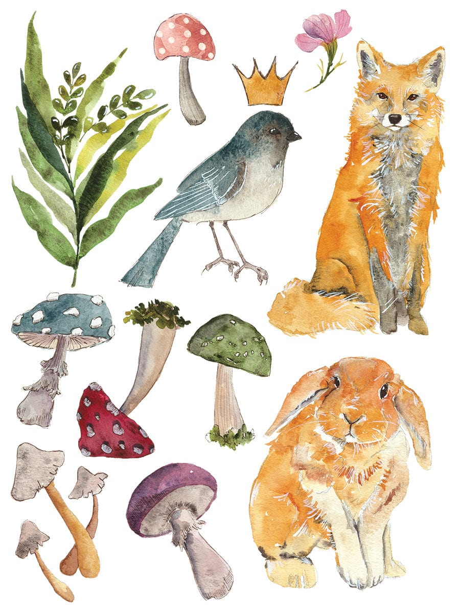 Whispering Willow Transfer by IOD Pickin' Boots Vintage