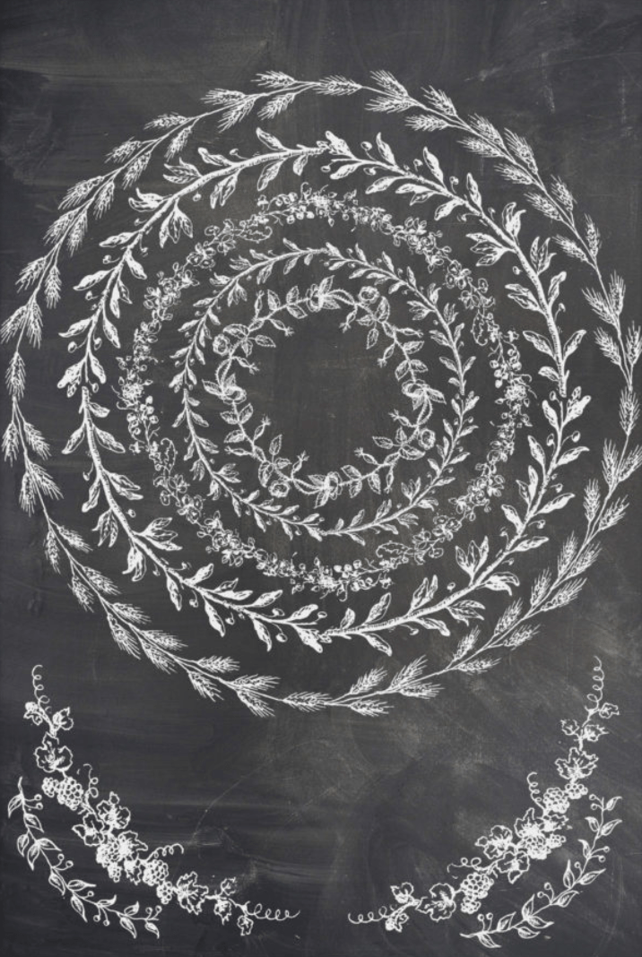 Wreath Builder Stamp IOD Pickin' Boots Vintage