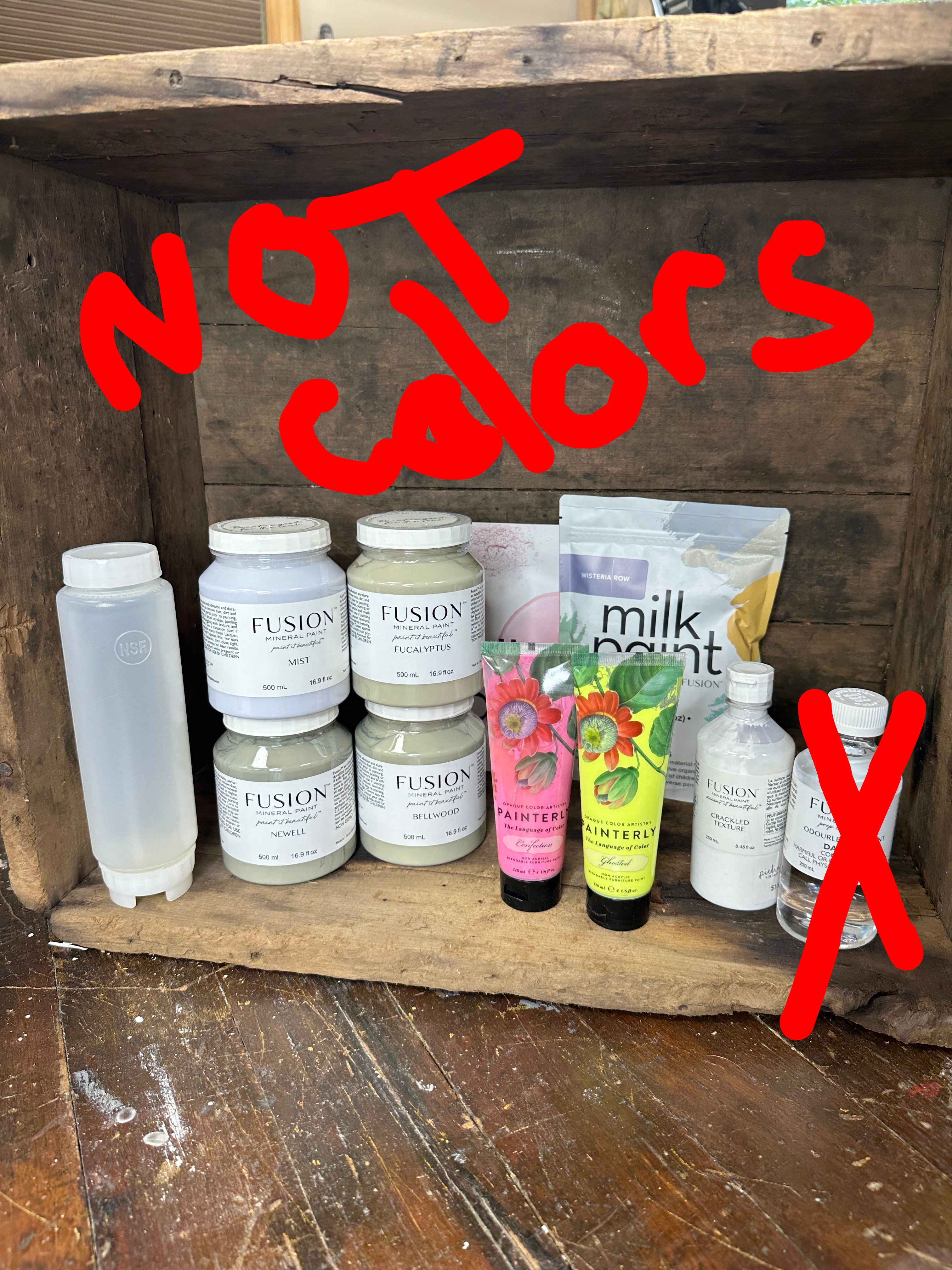 Box 6 - Paint Mystery Boxes