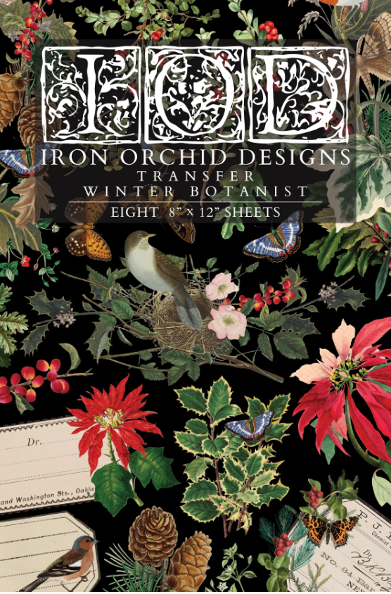 IOD Winter Botanists Christmas Transfer