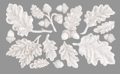 Oak Leaves & Acorns Mould by IOD Pickin' Boots Vintage