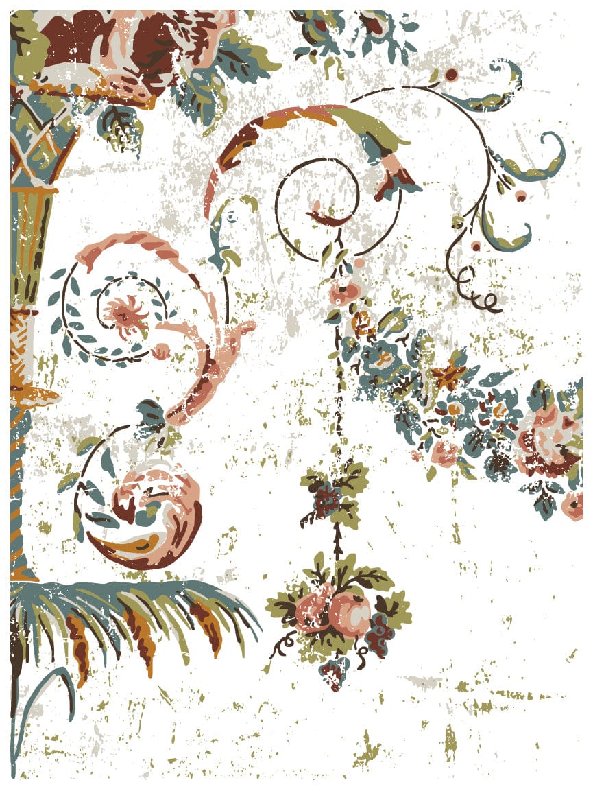 Chateau Paint Inlay by IOD Pickin' Boots Vintage