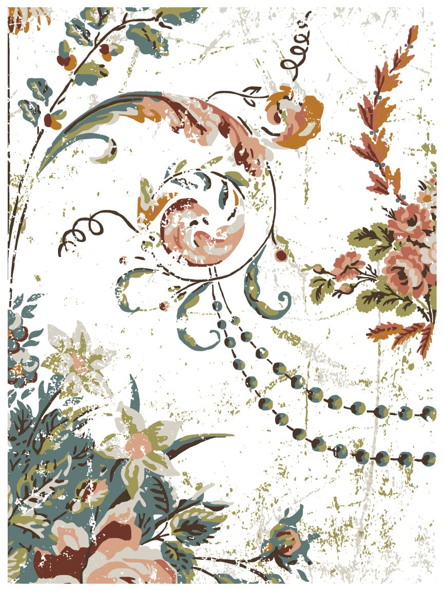 Chateau Paint Inlay by IOD Pickin' Boots Vintage