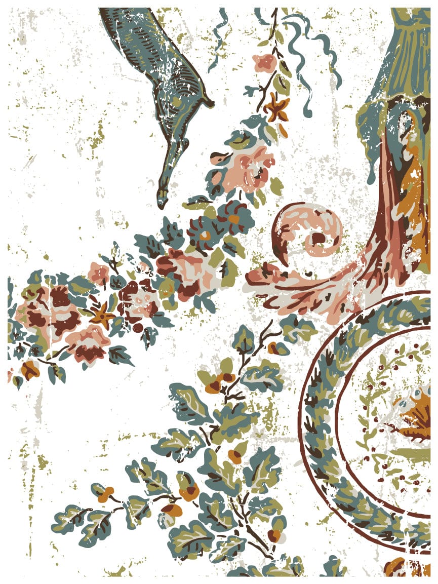 Chateau Paint Inlay by IOD Pickin' Boots Vintage