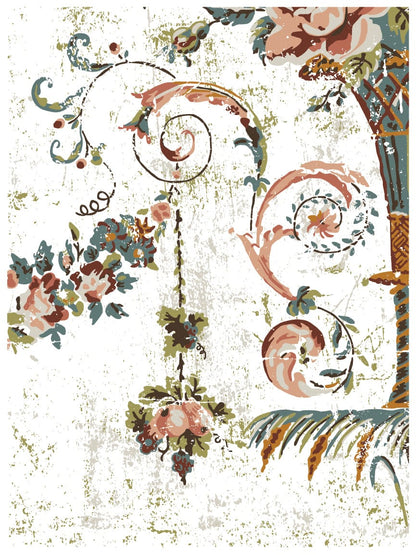 Chateau Paint Inlay by IOD Pickin' Boots Vintage