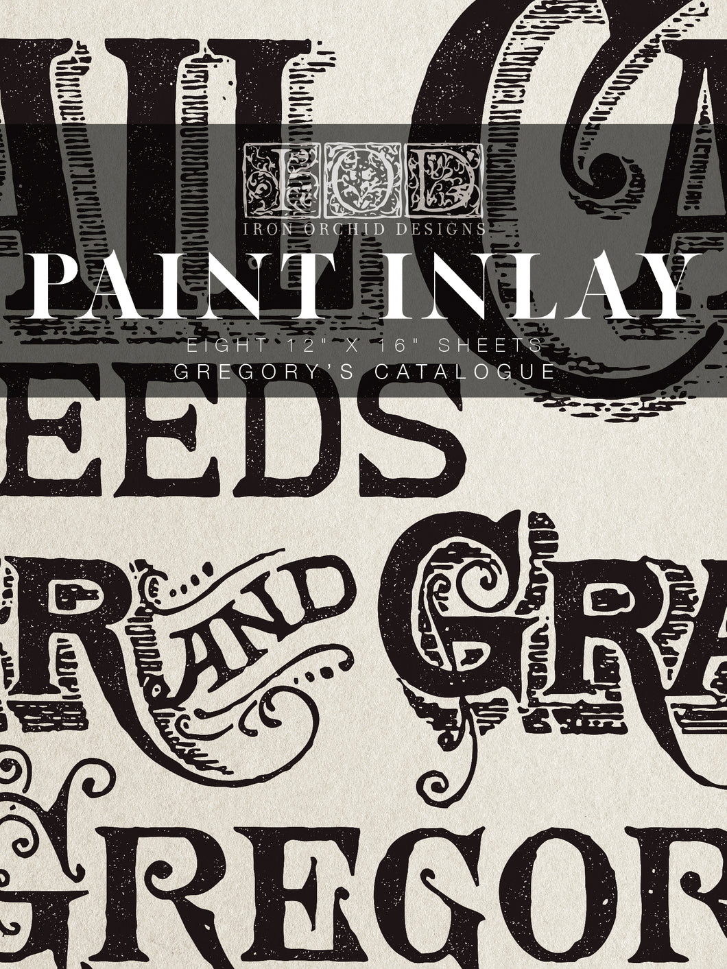 Gregory's Cataloque Paint Inlays by IOD