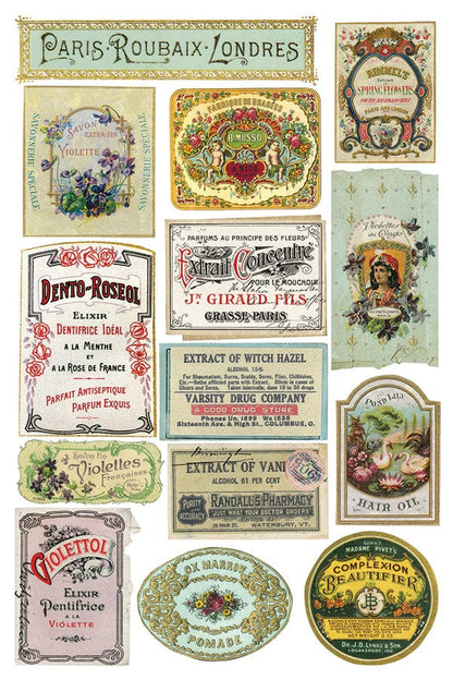 Ephemeral Melange Transfer Pickin' Boots Vintage
