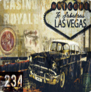 Fabulous Las Vegas by Andy Skinner and the Decoupage Queen
