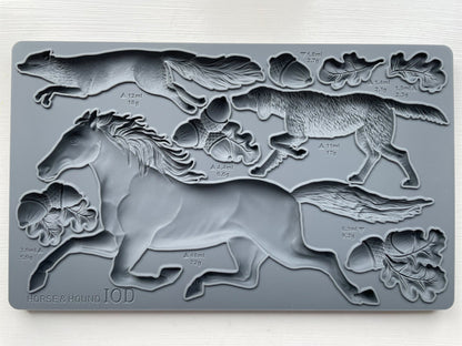 Horse and Hound IOD Mould Pickin' Boots Vintage