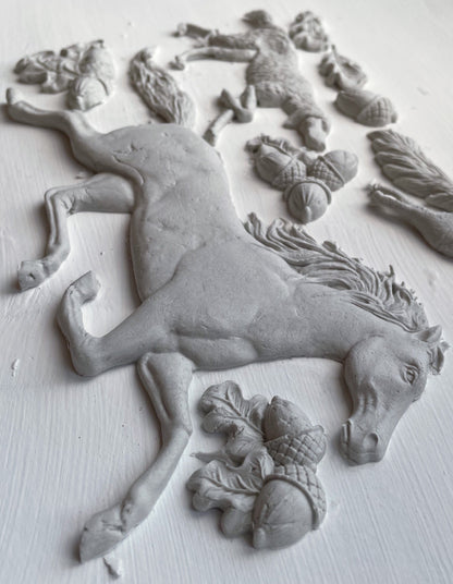 Horse and Hound IOD Mould Pickin' Boots Vintage