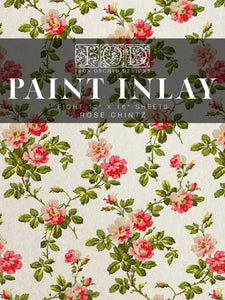 IOD Paint Inlay #paintinlay #rosechintz Rosechintz