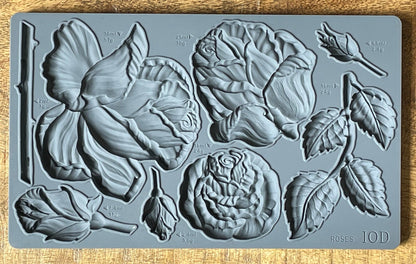 Roses Mould by IOD Pickin' Boots Vintage