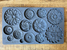 Load image into Gallery viewer, ROSETTES 6X10 IOD MOULDS