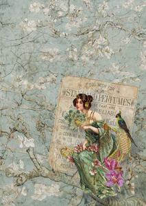Sweet Perfume Rice Paper by Decoupage Queen