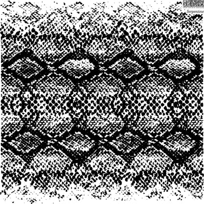 Serpentine Stamp by IOD Pickin' Boots Vintage