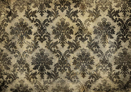 Weathered Damask Paper by Decoupage Queen